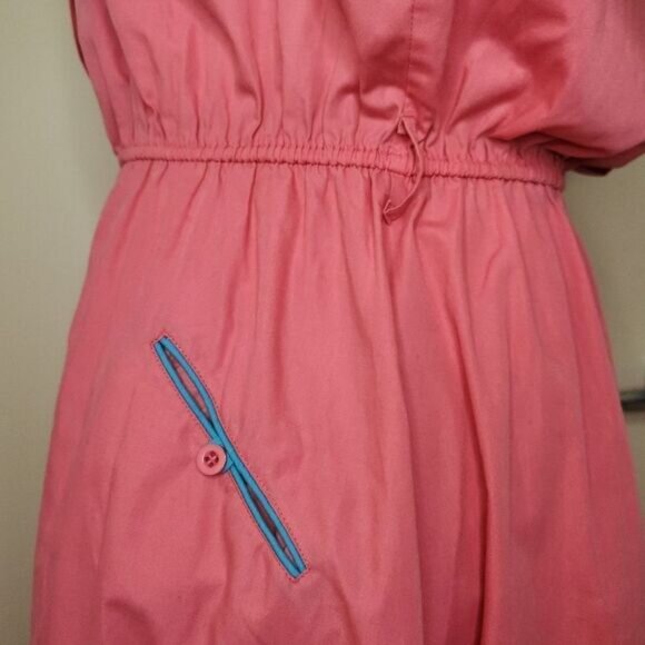 80s pink dress - Picture 8 of 12